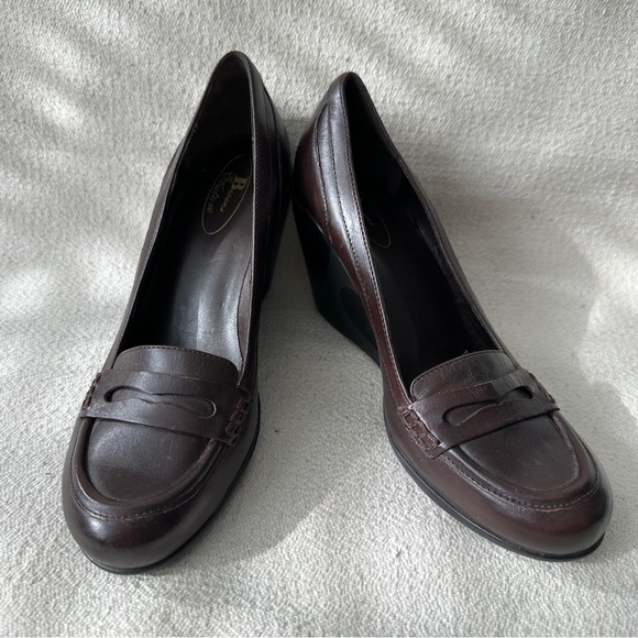 Browns Couture - Vintage Leather Moccasin with heal - Picture 5 of 8